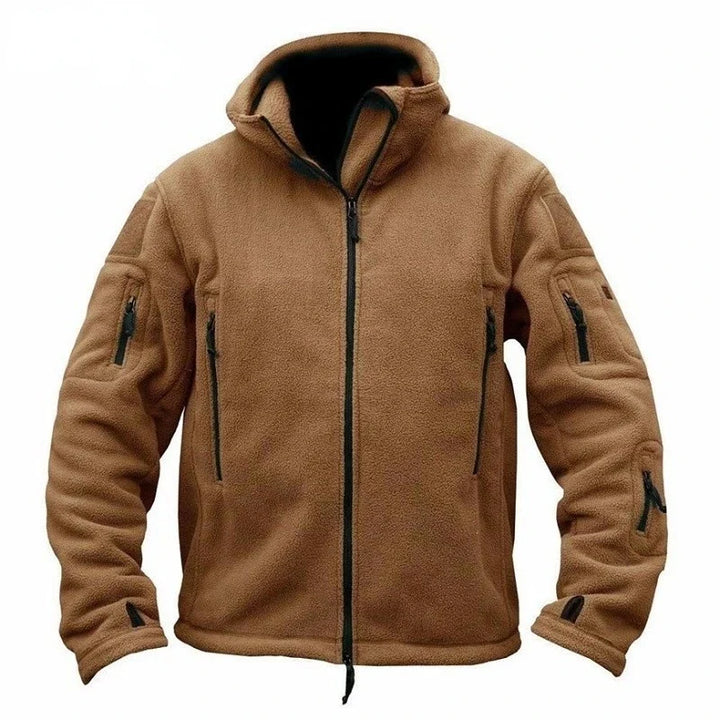 Drune | Taktische Fleecejacke mit Kapuze Polyester Wärme und Funktionalität