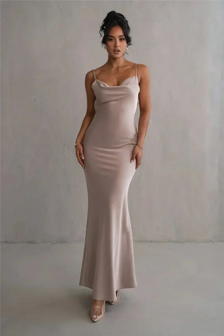 Drune | Satin Blumenkleid Stil