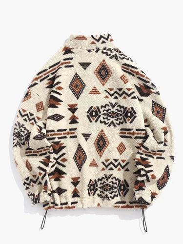 Drune | Pullover mit Ethnischem Druck