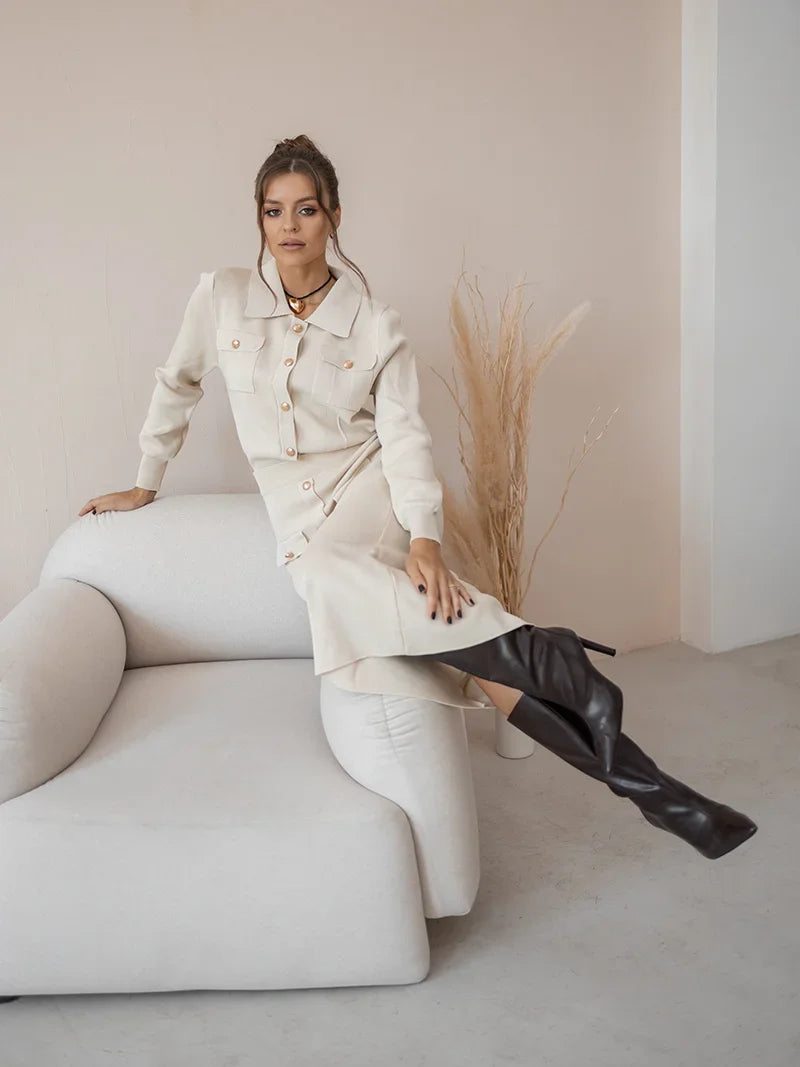 Drune | Weiche Damen Strickset