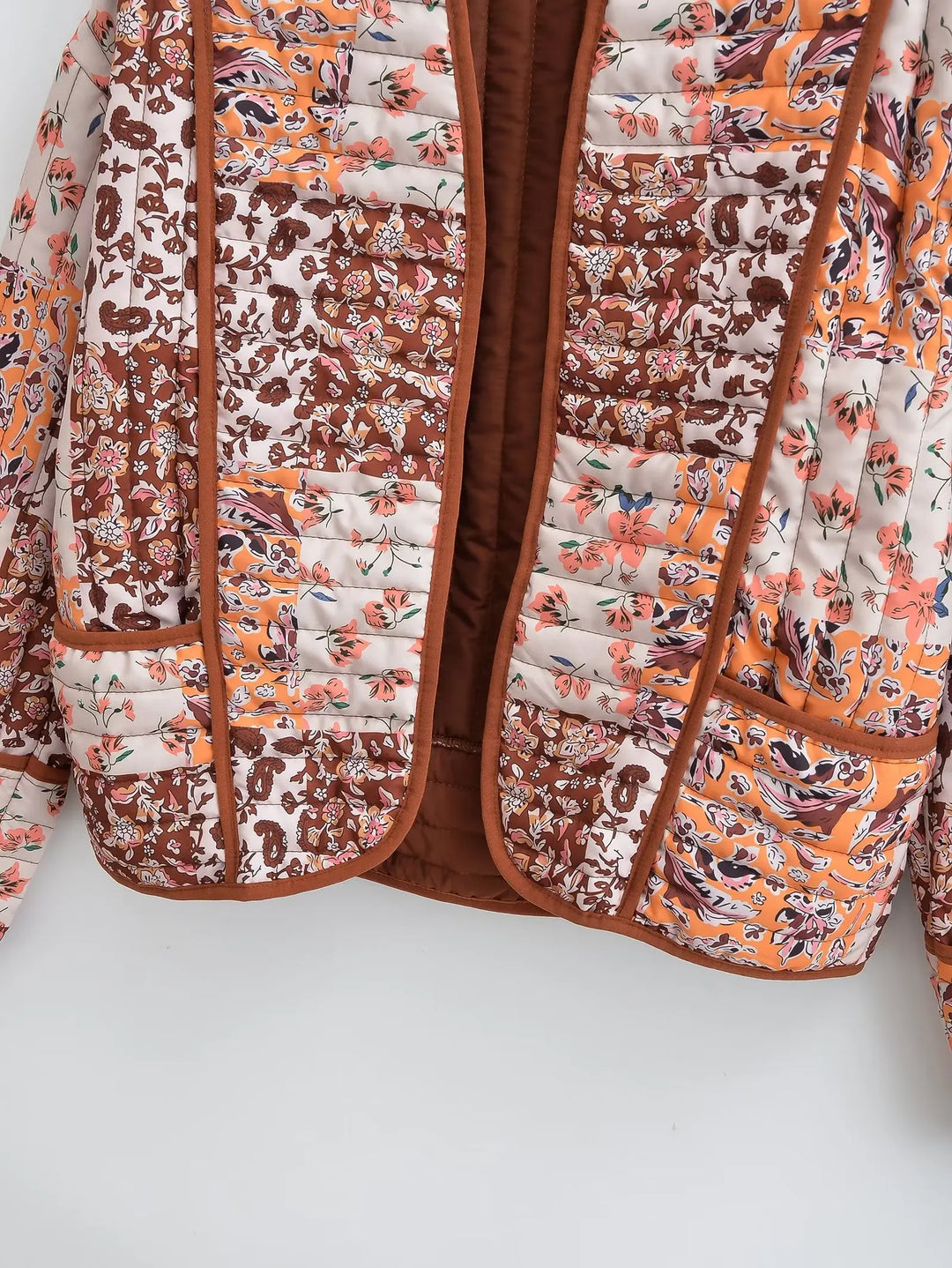 Drune | Wintermantel mit Blumenmuster