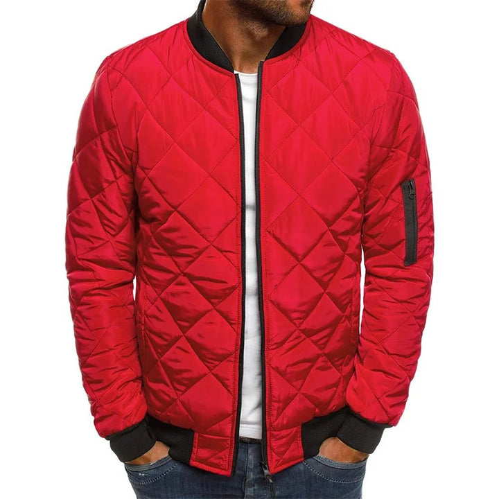 Drune | Baumwolljacke mit Rautenmuster