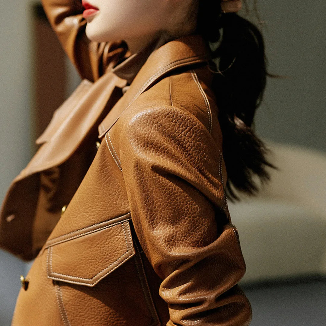 Drune | Elegante Lederjacke