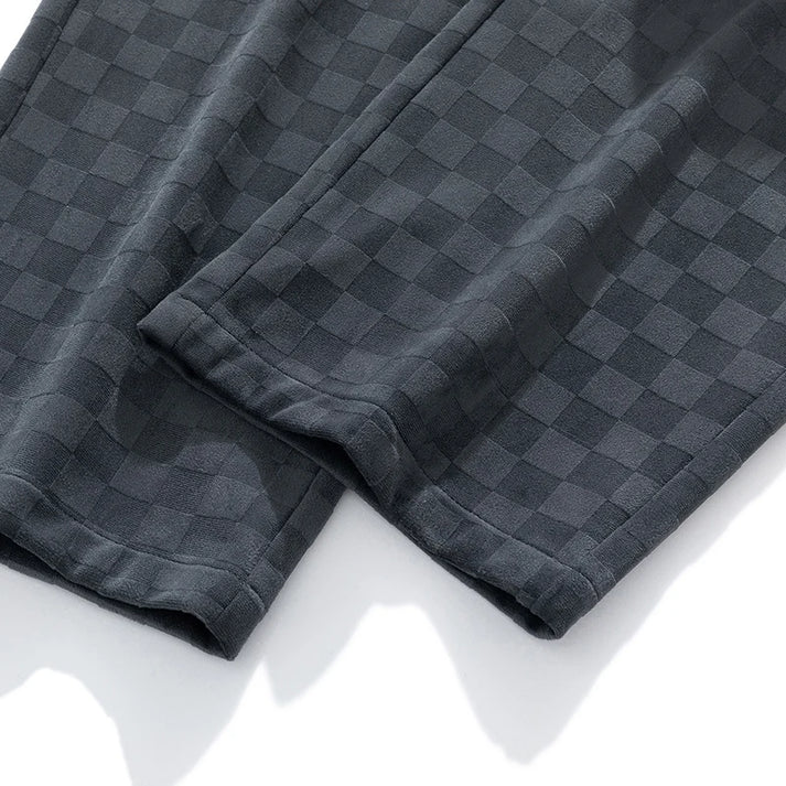 Drune | Stylische Jogginghose Mit Karomuster