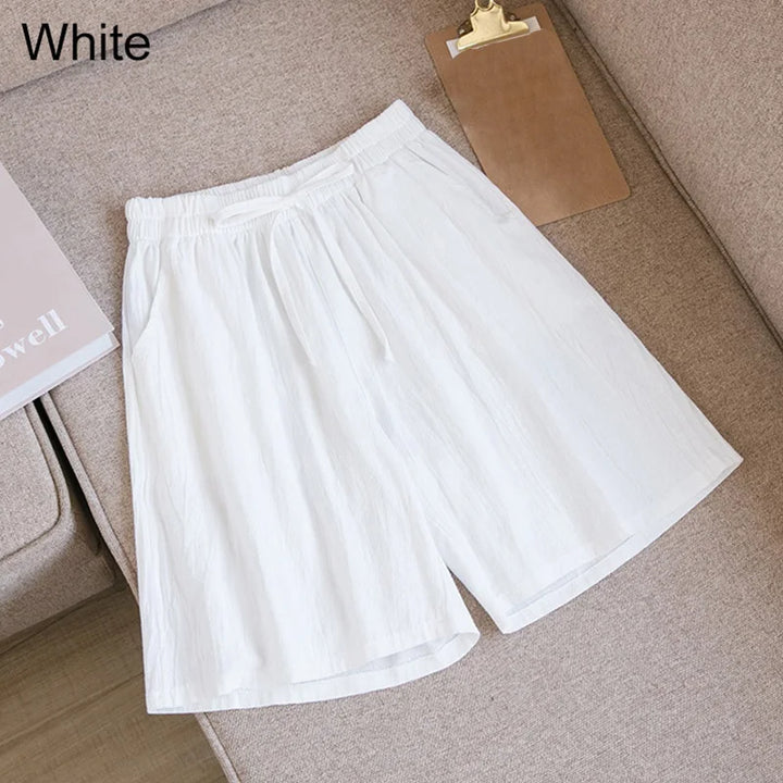 Drune | Baumwoll-Knie-Lange Shorts