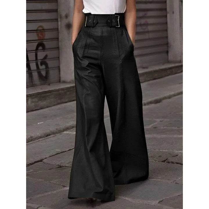 Drune | Schlaghose mit hoher Taille für Streetwear