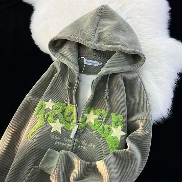 Drune | Bestickter Hoodie