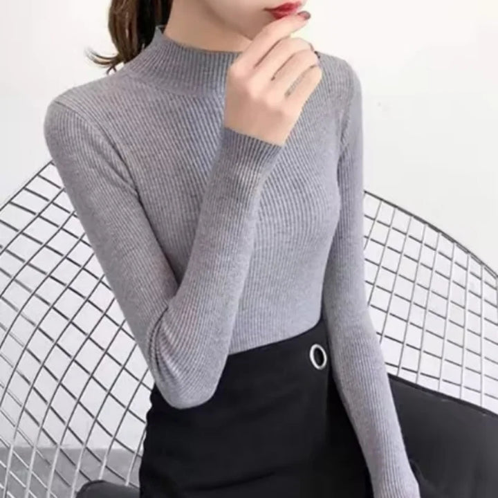 Drune | Pullover - Hoher Kragen & Gerippt