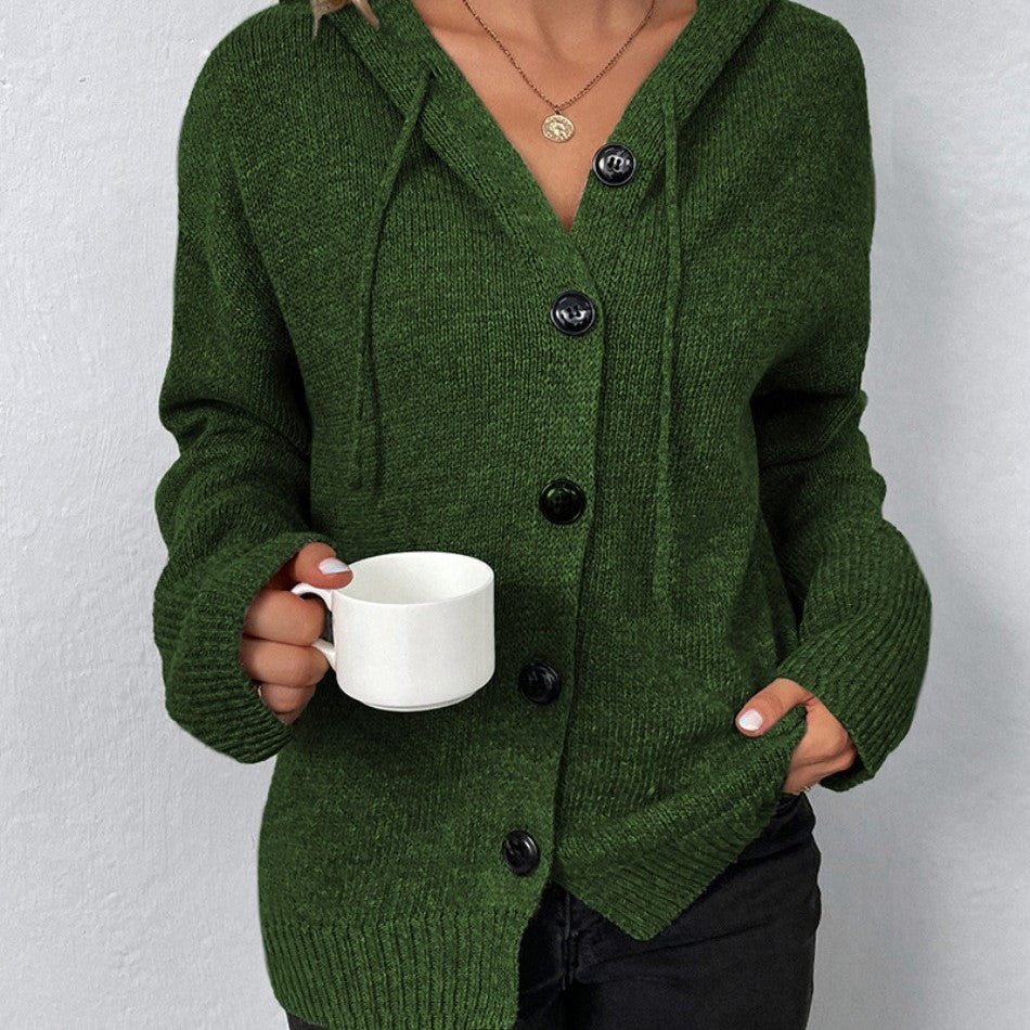 Drune |  Damen Strickjacke - Lässig - Vielseitiges Design - Winter