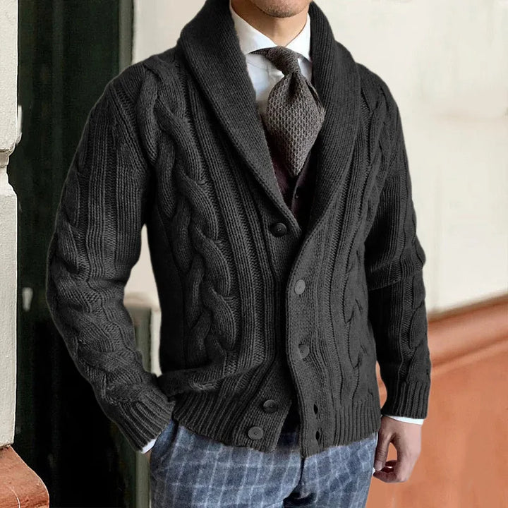 Drune | trendige warme Strickjacke für Herren