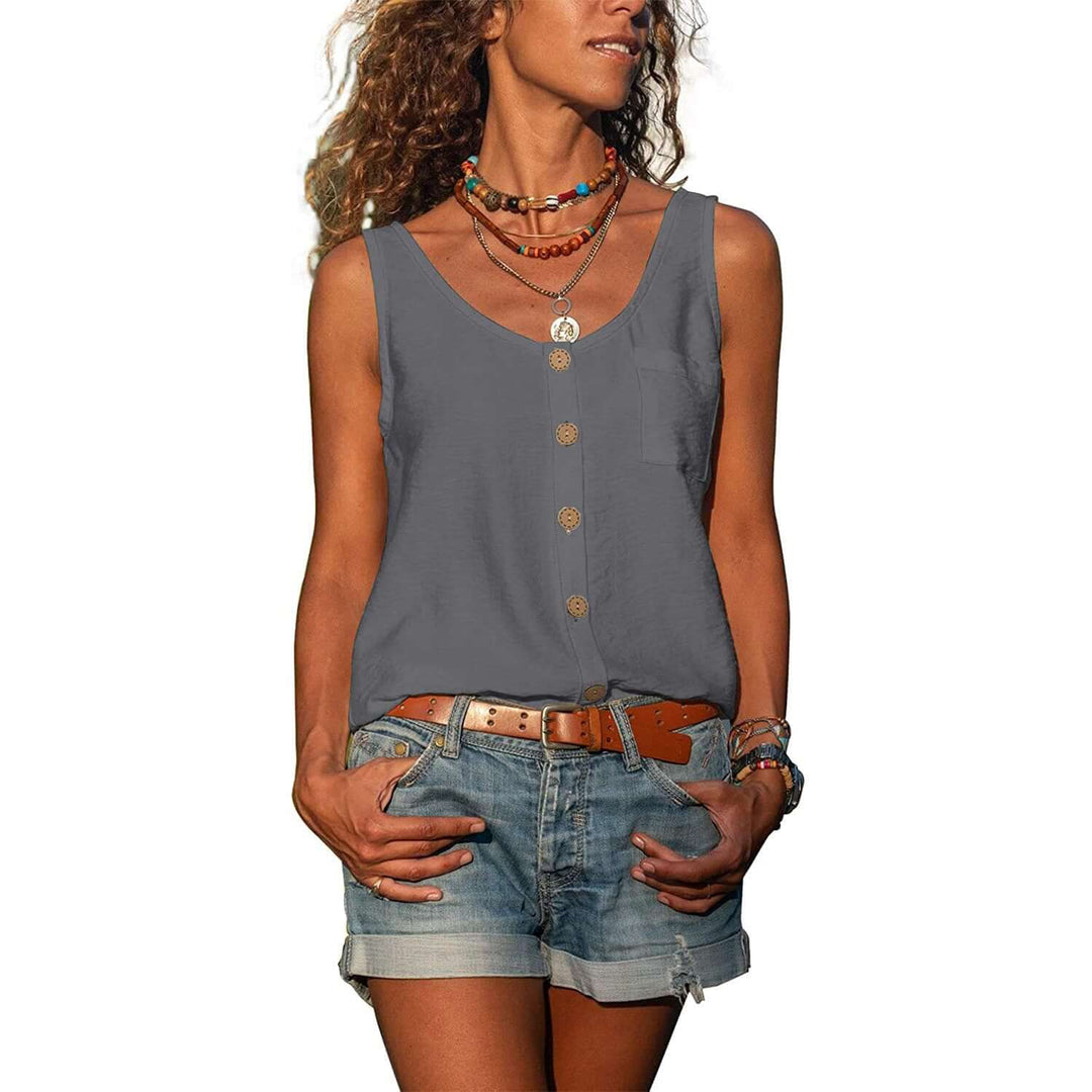 Drune | Modisch Elegantes Damen Tanktop