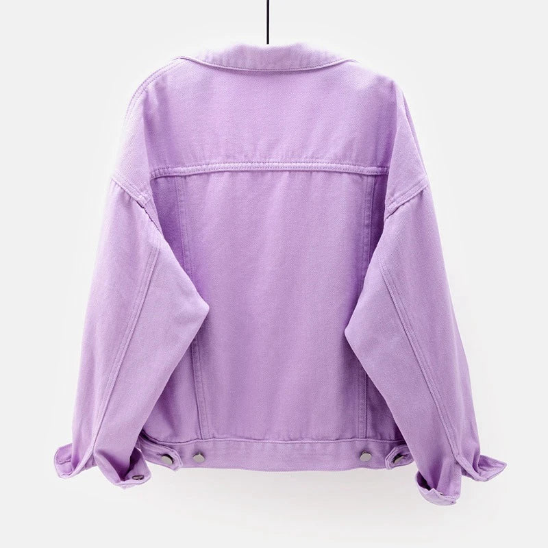 Drune | klassische Damen Jeansjacke in vielen Farben