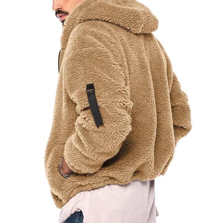 Drune | Veste Sherpa aus Velours