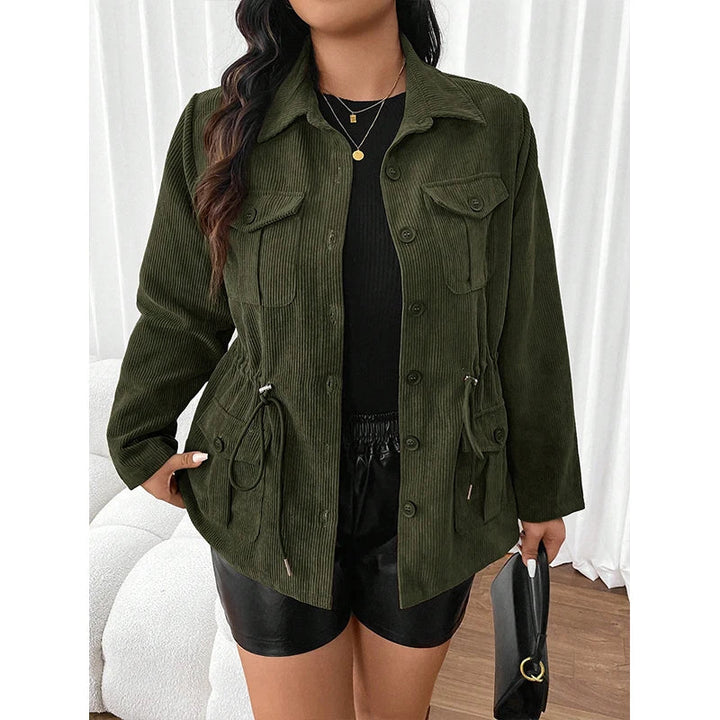Drune | Cordjacke mit Taschen für Damen