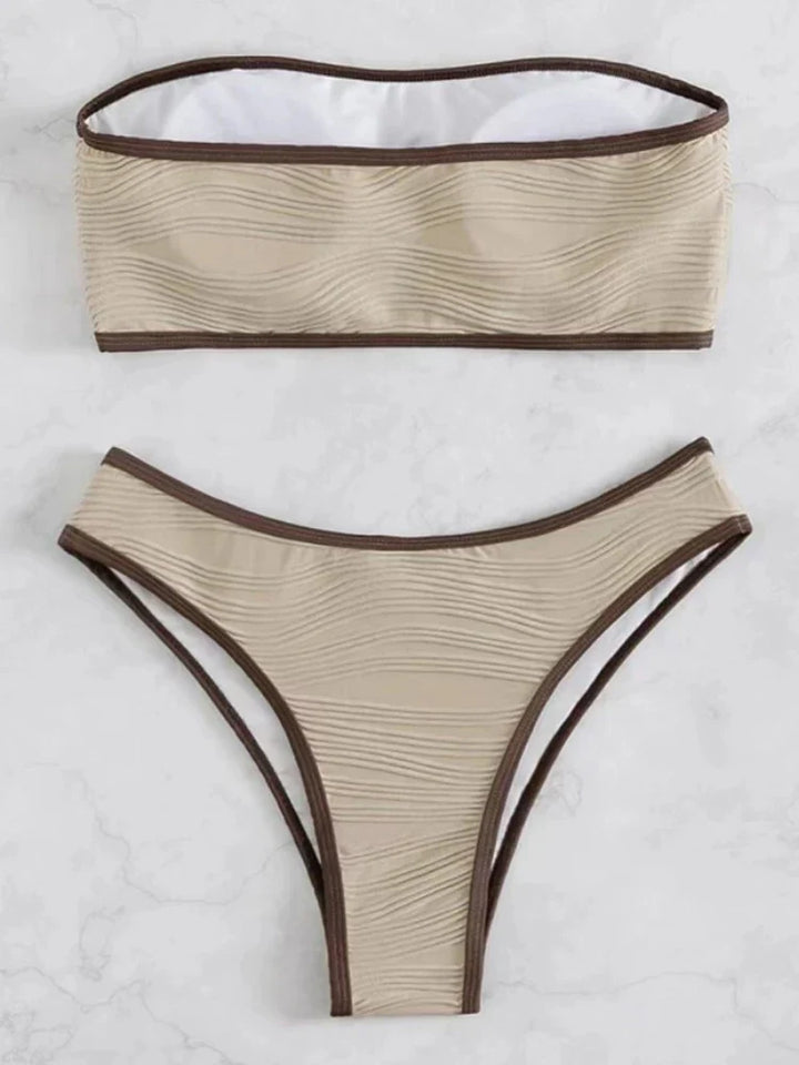 Drune Bandeau-Bikini-Set