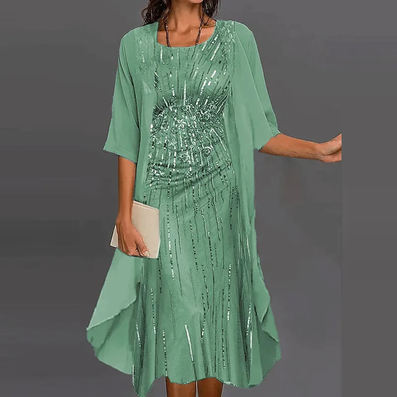 Drune | Elegante Individuell Gedrucktes Kleid