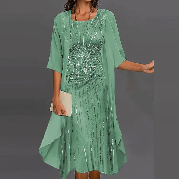 Drune | Elegante Individuell Gedrucktes Kleid