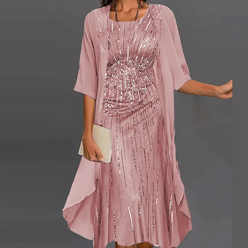 Drune | Elegante Individuell Gedrucktes Kleid
