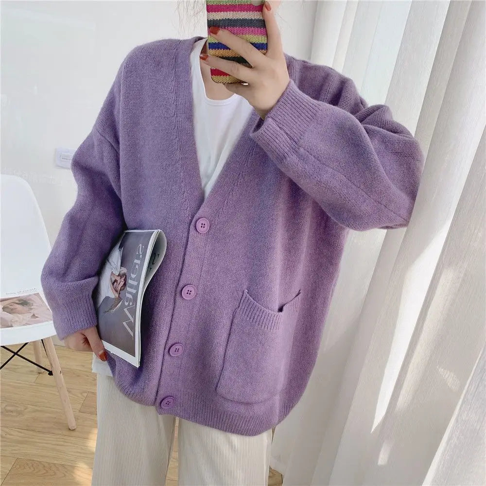 Drune | Klassische Strickjacke Mit Knöpfen Für Zeitlosen Komfort Für Frauen