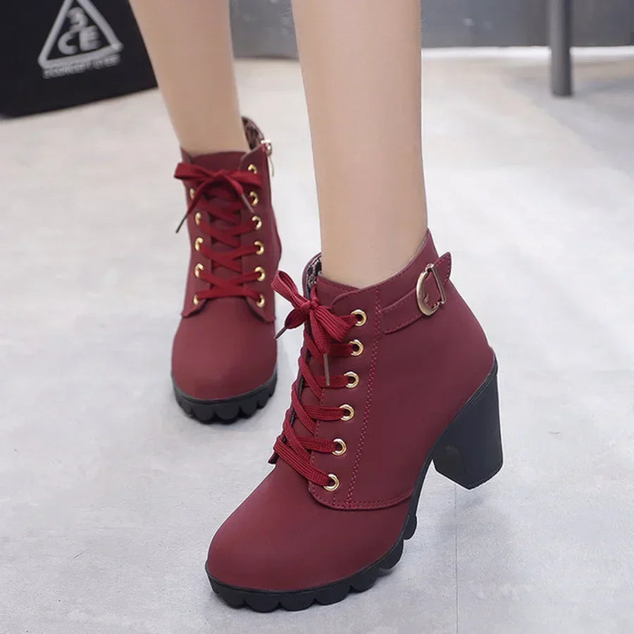 Drune - Elegante Damen-Schnürpumps