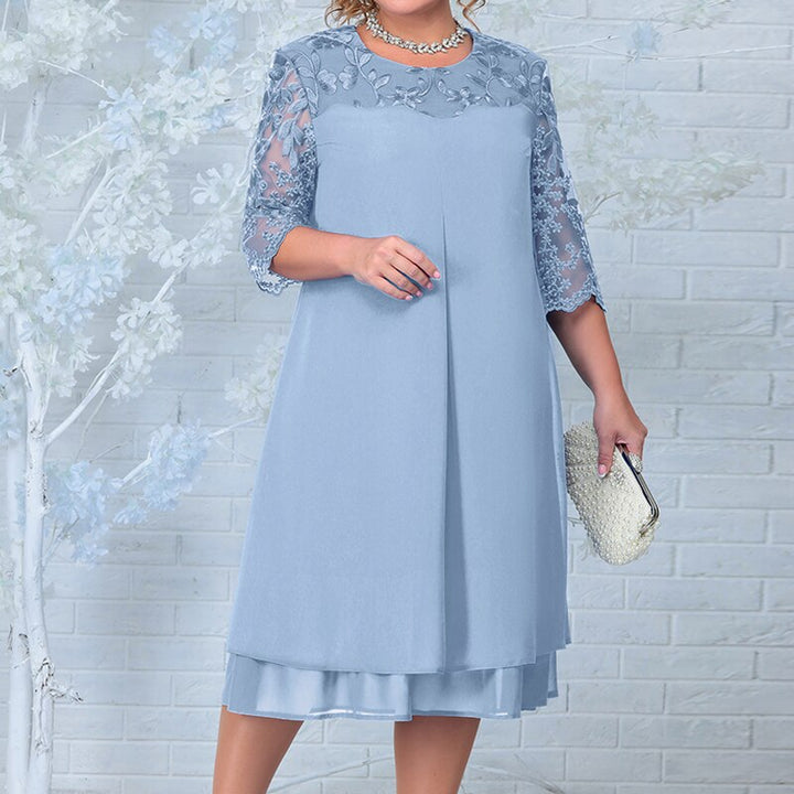 Drune Klassische Sommerkleider: Plus-Size Eleganz für Damen