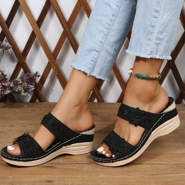 Drune - Orthopädische Blumen Sandalen