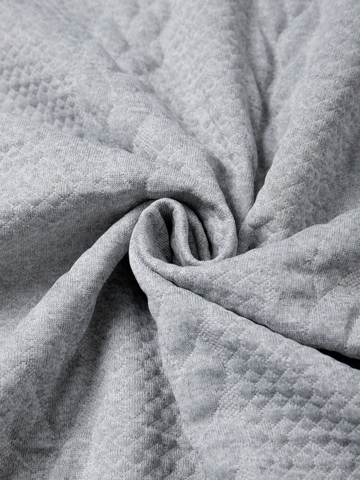 Drune | Strickpullover mit Stehkragen und Ellenbogenpatches - Lässiger Outdoor-Style für Alltag & Freizeit