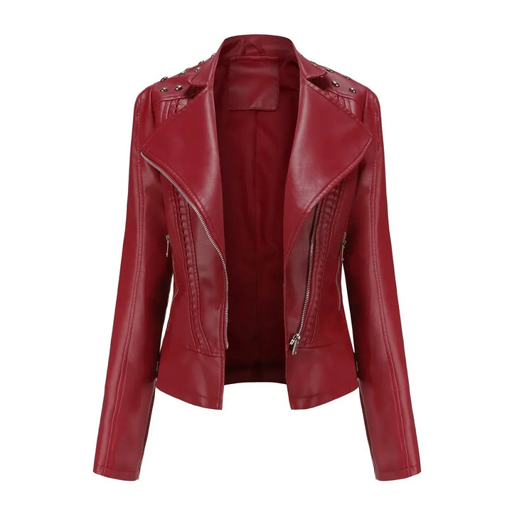 Drune | Elegante Slim-Lederjacke