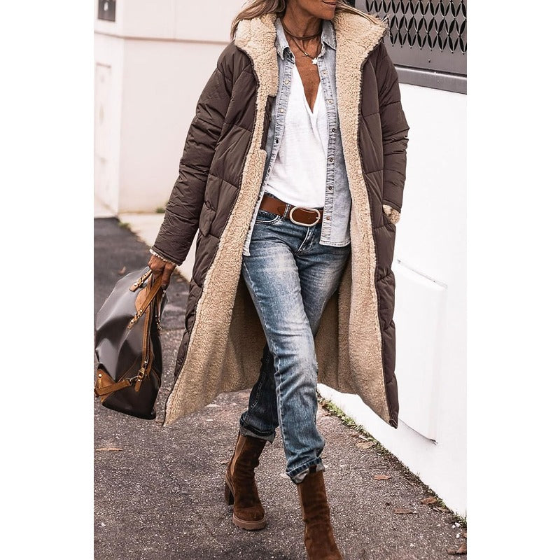 Drune | doppelreihige Wendejacke für Damen