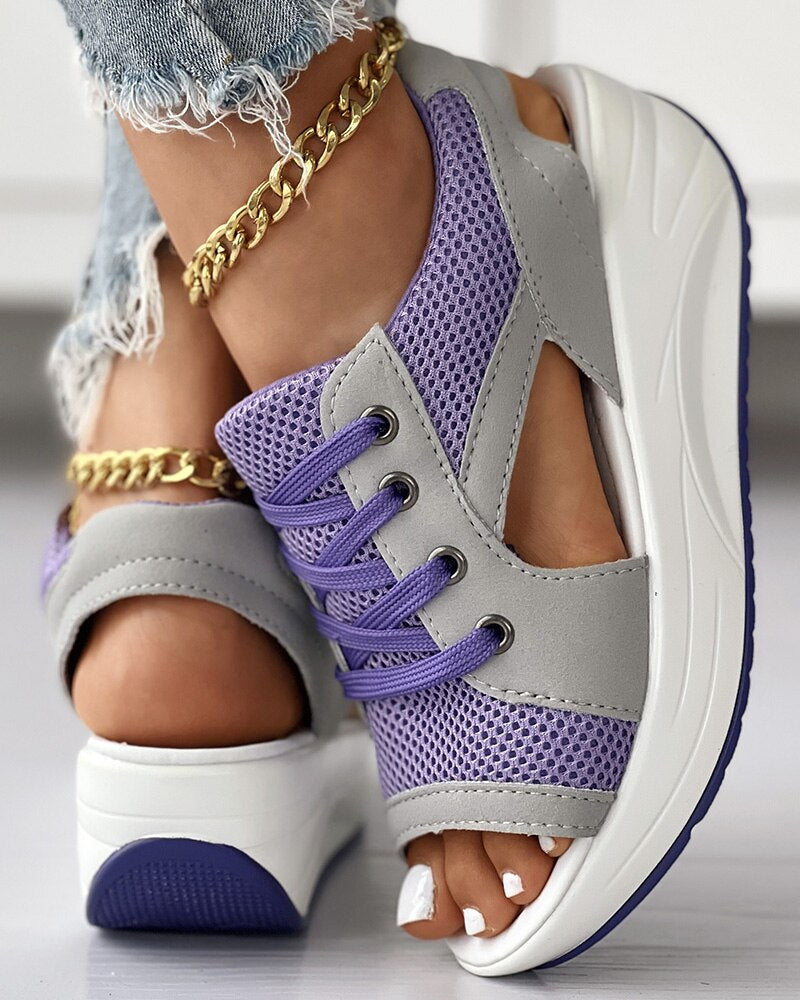 Drune Trendkick: Atmungsaktive Sneaker-Sandalen