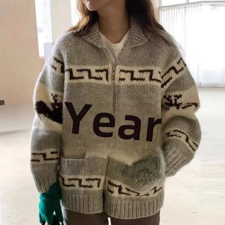 Drune | Elegante Strickjacke für Herbst und Winter