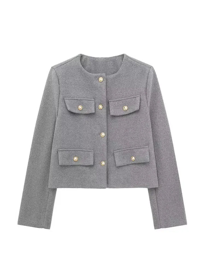 Drune | Klassischer Tweed Blazer