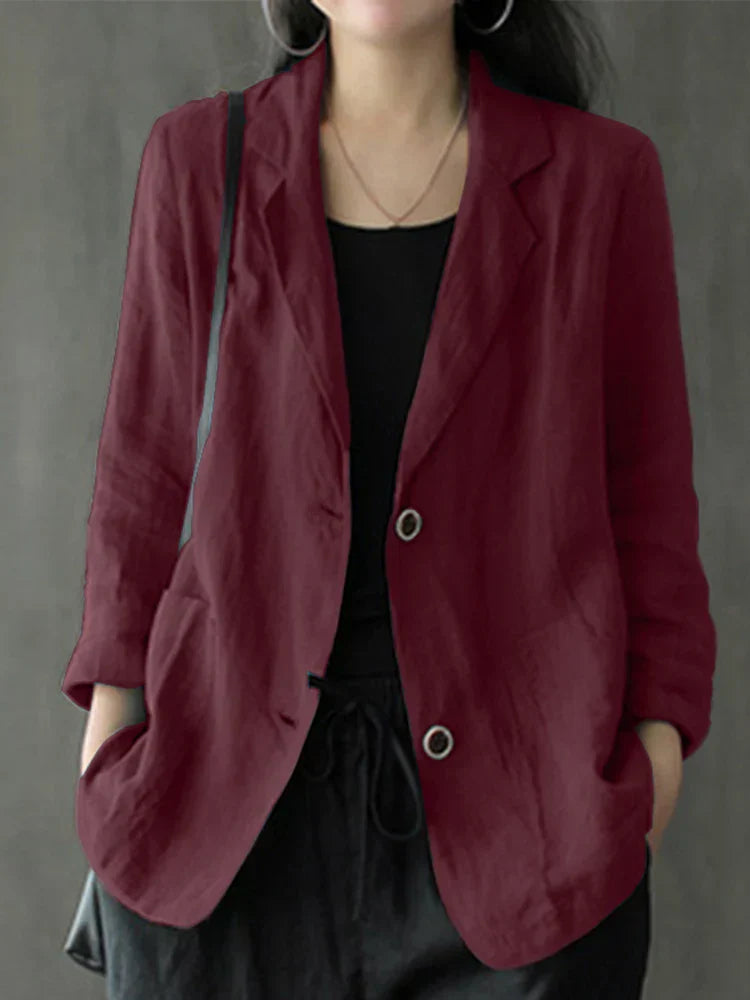 Drune | Casual-Jacke mit Knöpfen für Damen