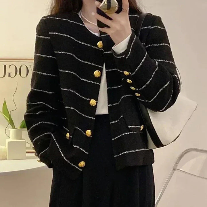 Drune | Elegante kurze Tweedjacke