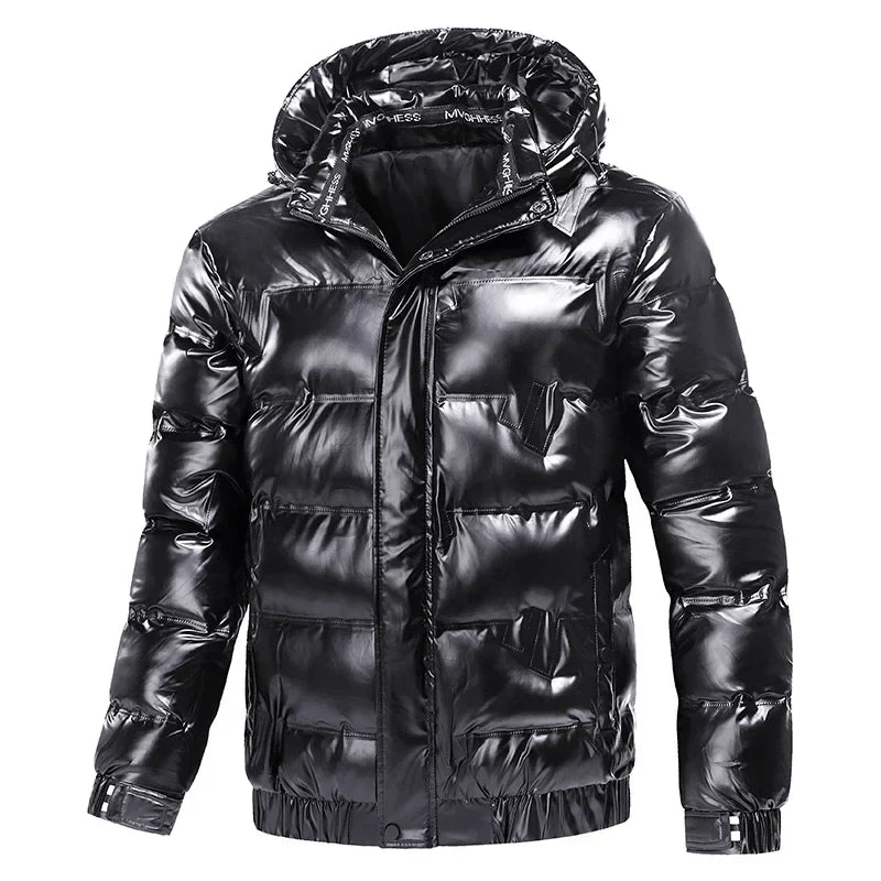 Drune | Daunenjacke Mit Kapuze Für Herren