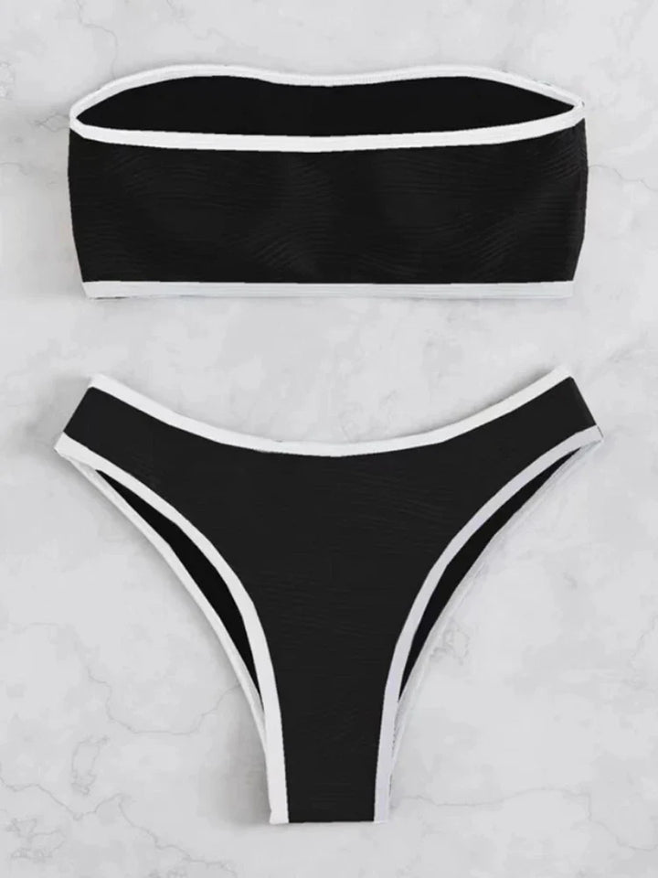 Drune Bandeau-Bikini-Set