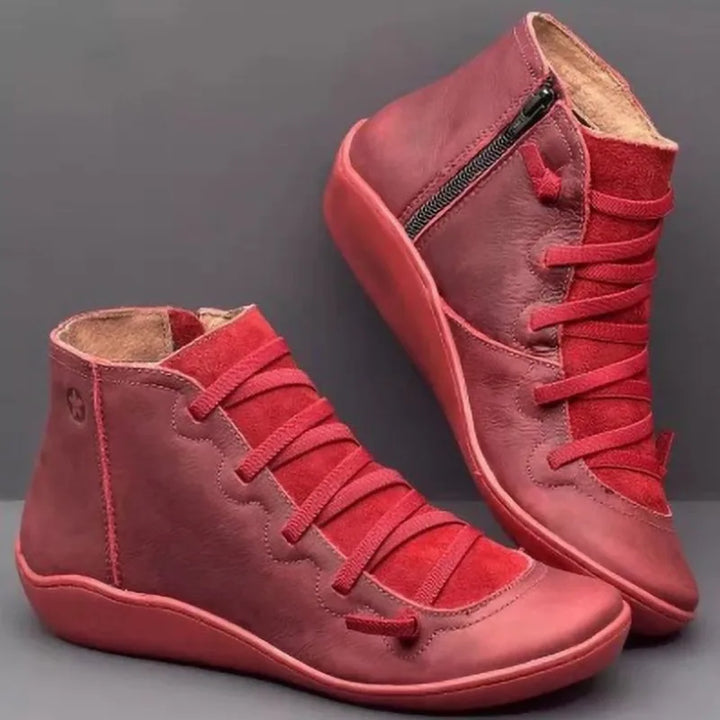 Drune - Damen Stiefeletten aus PU-Leder
