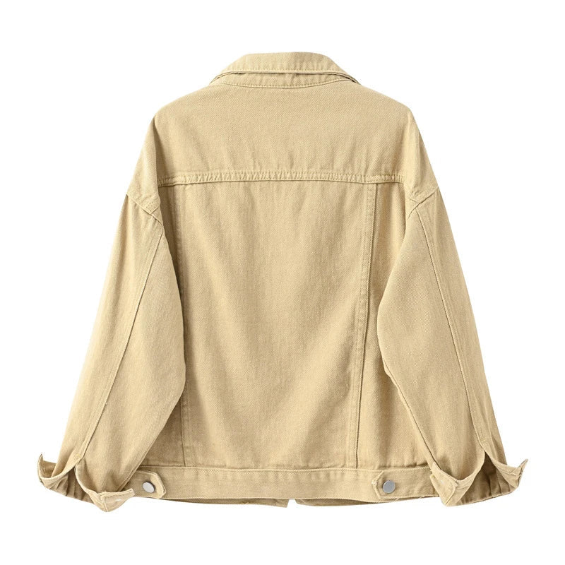 Drune | klassische Damen Jeansjacke in vielen Farben