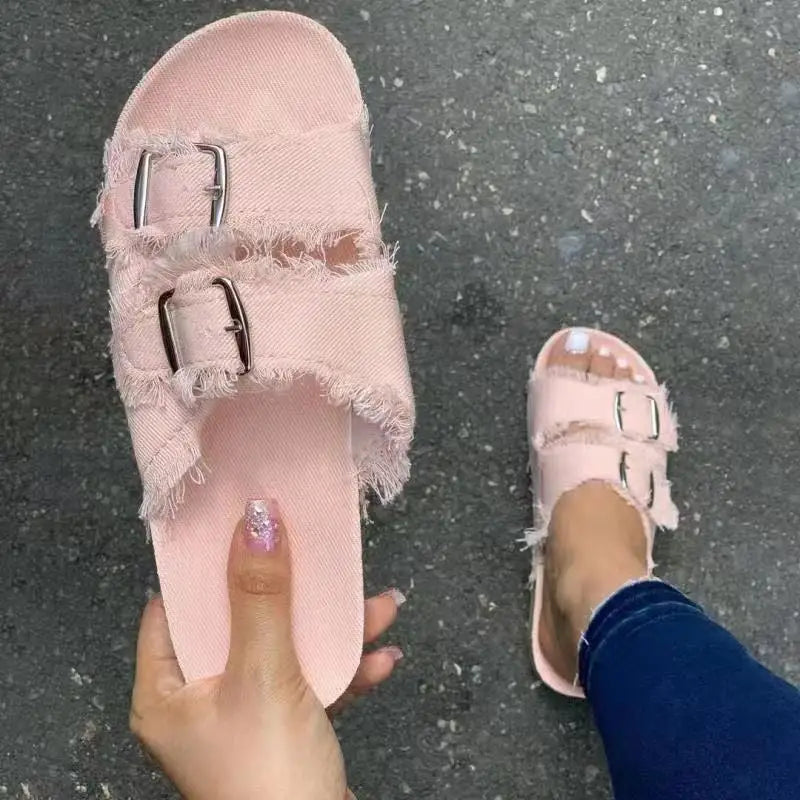 Drune | Denim Style Sandalen