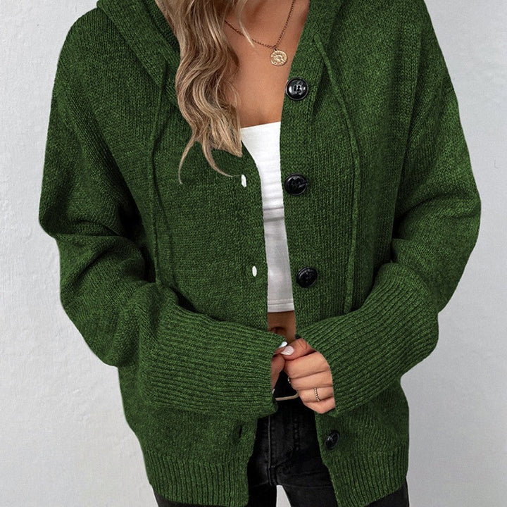 Drune |  Damen Strickjacke - Lässig - Vielseitiges Design - Winter