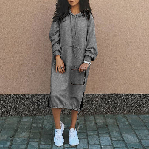 Drune | Langer Hoodie – Bequem und stylisch für Alltag und Freizeit