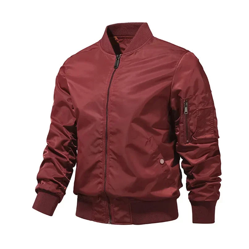 Drune | Herren Weinlese Wasserdichte Bomberjacke
