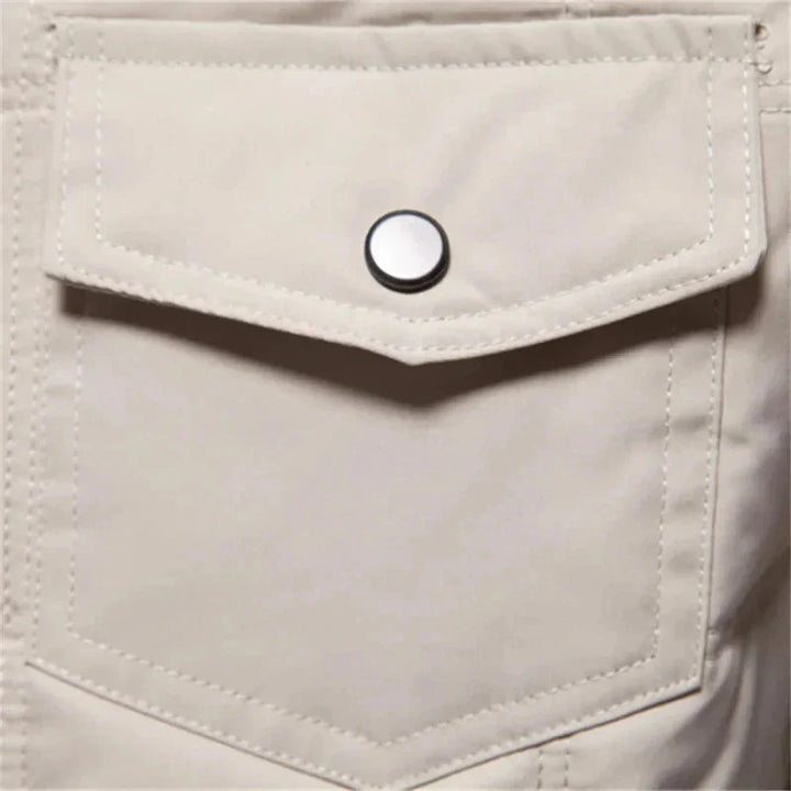 Drune | Moderne Gepolsterte Jacke mit Fronttaschen für Herren