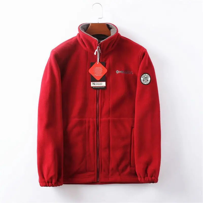 Drune | Fleecejacke für Herren: Stil und Funktionalität für Den Winter