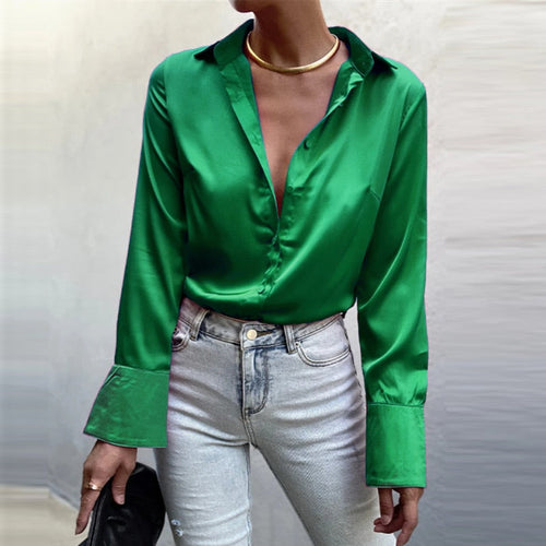 Drune | Satin-Bluse - Die perfekte Bluse für jeden Anlass!