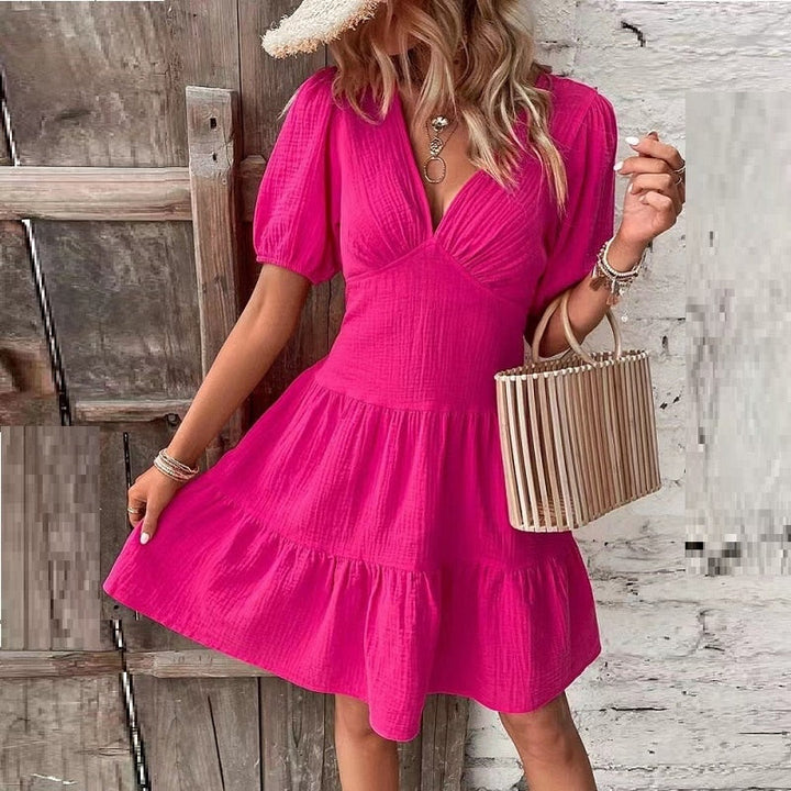 Drune - Lässiges Kleid mit Rüschen