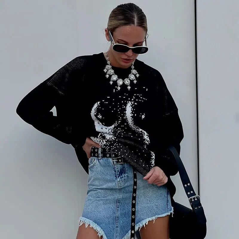 Drune | Überschnitten Unverzogen Pullover