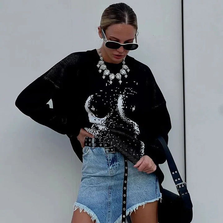 Drune | Überschnitten Unverzogen Pullover