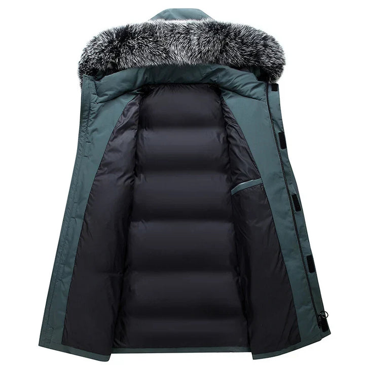 Drune | Lange Winterjacke