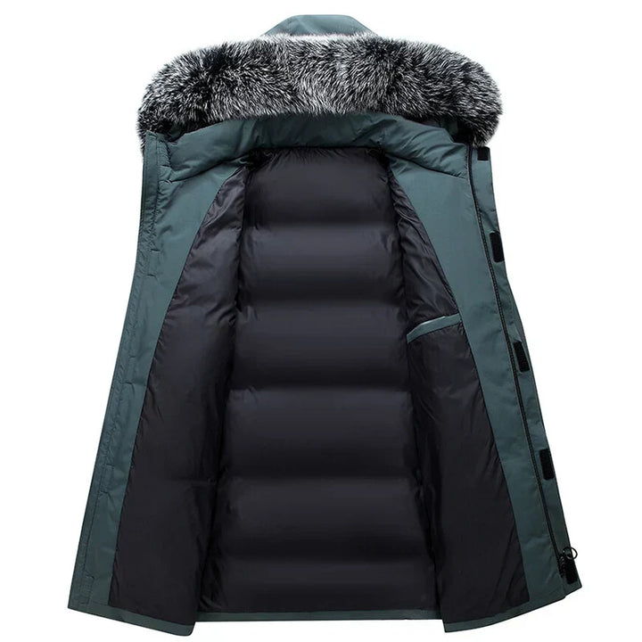 Drune | Lange Winterjacke